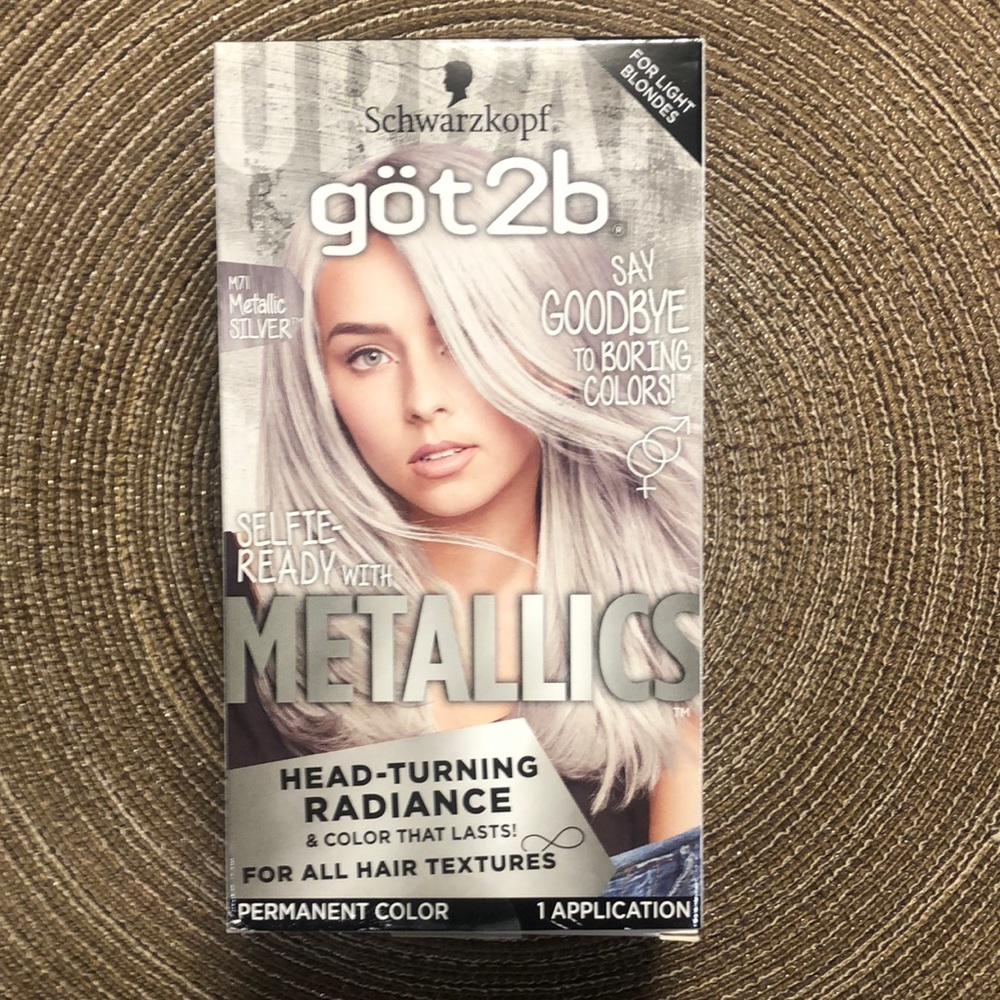 Got2B Metallics Silver Hair Color Permanent
